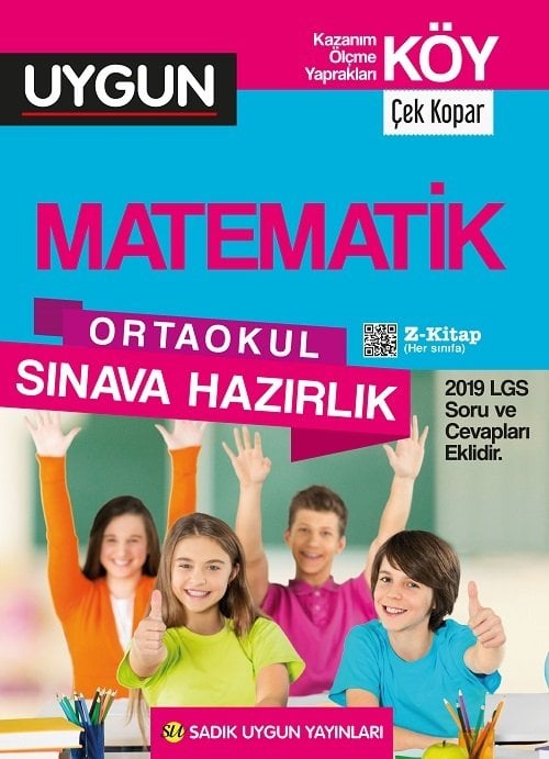 Sadık Uygun 8. Sınıf Matematik KÖY Kazanım Ölçme Yaprakları Çek Kopar Sadık Uygun Yayınları