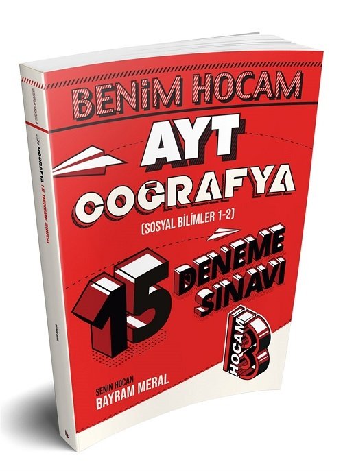 Benim Hocam 2020 YKS AYT Coğrafya Sosyal Bilimler 1-2 15 Deneme Bayram Meral Benim Hocam Yayınları