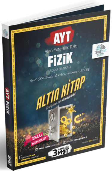 Tammat YKS AYT Fizik Altın Kitap Soru Bankası Tammat Yayıncılık