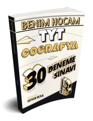 Benim Hocam 2020 YKS TYT Coğrafya 30 Deneme Bayram Meral Benim Hocam Yayınları