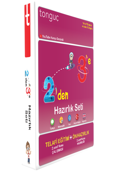 Tonguç 2 den 3 e Hazırlık Seti Tonguç Akademi