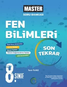 Okyanus 8. Sınıf Fen Bilimleri Master Son Tekrar Soru Bankası Okyanus Yayınları