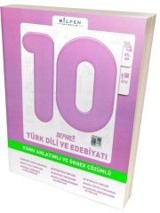 SÜPER FİYAT - Bilfen 10. Sınıf Türk Dili ve Edebiyatı Depar Konu Anlatımlı ve Örnek Çözümlü Bilfen Yayınları