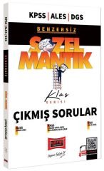 SÜPER FİYAT - Yargı KPSS ALES DGS Benzersiz Sözel Mantık Çıkmış Sorular Klas Serisi Yargı Yayınları