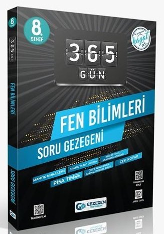 Gezegen 8. Sınıf Fen Bilimleri 365 Gün Soru Gezegeni Gezegen Yayınları