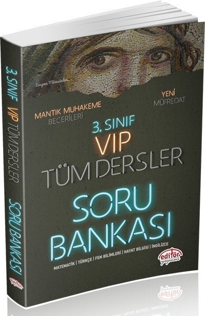 Editör 3. Sınıf VIP Tüm Dersler Soru Bankası Editör Yayınları