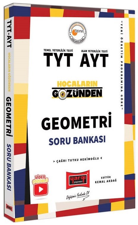 SÜPER FİYAT - Yargı YKS TYT AYT Geometri Hocaların Gözünden Soru Bankası Video Çözümlü Yargı Yayınları