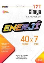 Palme YKS TYT Kimya Enerji 40x7 Deneme Sınavı Video Çözümlü Palme Yayınları