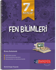 Pandül 7. Sınıf Fen Bilimleri Konu Anlatımlı Defteri Pandül Yayınları