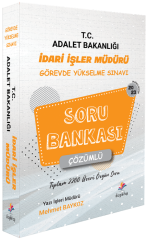 Dizgi Kitap 2023 GYS Adalet Bakanlığı İdari İşler Müdürü Soru Bankası Çözümlü Görevde Yükselme Dizgi Kitap