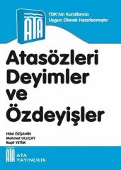 Ata Yayıncılık Atasözleri Deyimler ve Özdeyişler Karton Kapak Ata Yayıncılık