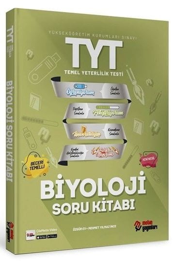 Metin YKS TYT Biyoloji Soru Bankası Metin Yayınları