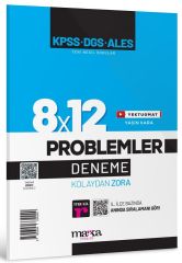 Marka 2025 KPSS DGS ALES Problemler 8x12 Kolaydan Zora Deneme Çözümlü - Yektuğ Mat Marka Yayınları