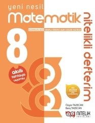 Nitelik 8. Sınıf Matematik Nitelikli Defterim Nitelik Yayınları