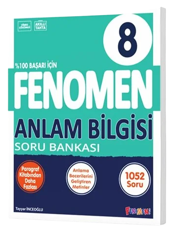 Gama 8. Sınıf Anlam Bilgisi Fenomen Soru Bankası Gama Yayınları