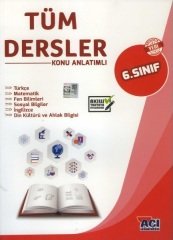 Açı Yayınları 6. Sınıf Tüm Dersler Konu Anlatımlı Açı Yayınları