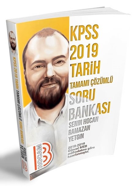 Benim Hocam 2019 KPSS Tarih Soru Bankası Çözümlü Ramazan Yetgin Benim Hocam Yayınları