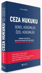 Lex Tax Ceza Hukuku Genel Hükümler Özel Hükümler Konu Anlatımı - Enes Köken Lex Tax Yayınları