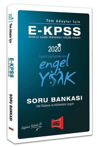 Yargı 2020 EKPSS Engel Yok Soru Bankası Tüm Adaylar için Yargı Yayınları