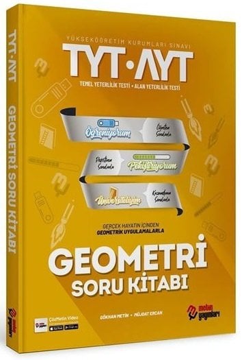 Metin YKS TYT AYT Geometri Soru Bankası Metin Yayınları