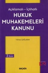 Seçkin Hukuk Muhakemeleri Kanunu 2. Baskı - Yılmaz Çağlayan Seçkin Yayınları