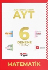 Metin YKS AYT Matematik 6 Deneme Metin Yayınları