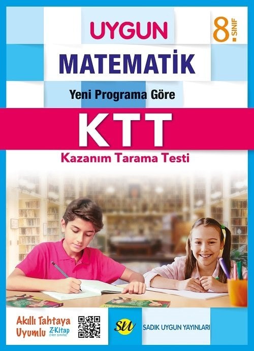 Sadık Uygun 8. Sınıf Matematik KTT Kazanım Tarama Testleri Sadık Uygun Yayınları