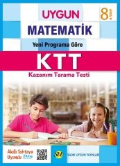 Sadık Uygun 8. Sınıf Matematik KTT Kazanım Tarama Testleri Sadık Uygun Yayınları