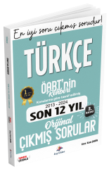 Dizgi Kitap 2025 ÖABT nin Rehberi Türkçe Öğretmenliği Çıkmış Sorular Son 12 Yıl Çözümlü - Enes Kaan Şahin Dizgi Kitap Yayınları