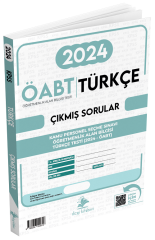 Dizgi Kitap ÖABT Türkçe Öğretmenliği 2024 Sınavı Çıkmış Sorular Çözümlü Dizgi Kitap Yayınları