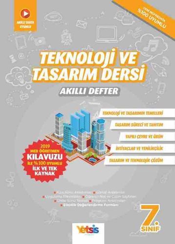 Yetsis 7. Sınıf Teknoloji ve Tasarım Dersi Akıllı Defter Yetsis Yayınları