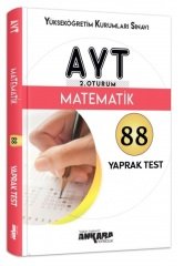 Ankara Yayıncılık YKS AYT Matematik 88 Yaprak Test Ankara Yayıncılık