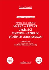 Platon Marka ve Patent Sınavına Hazırlık Soru Bankası Çözümlü - Ozan Can Platon Hukuk Yayınları