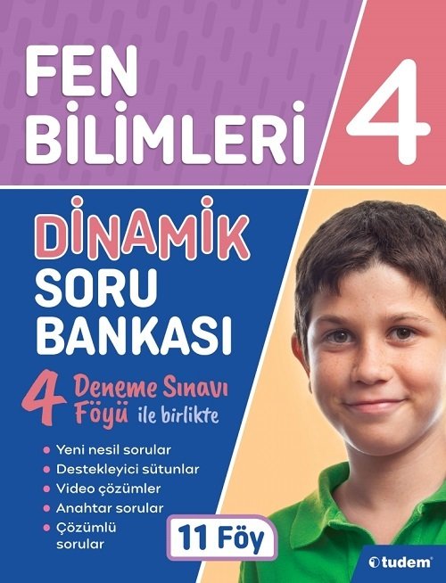 Tudem 4. Sınıf Fen Bilimleri Dinamik Soru Bankası Tudem Yayınları