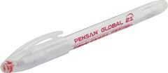 Pensan Global 21 Tükenmez Kalem Kırmızı 0.5 mm 2221