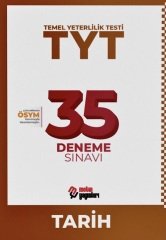 Metin YKS TYT Tarih 35 Deneme Metin Yayınları