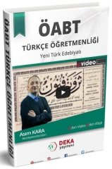 Deka Akademi ÖABT Türkçe Öğretmenliği Yeni Türk Edebiyatı Ders Notu - Asım Kara Deka Akademi Yayınları