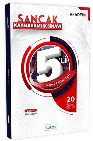 İlken 2024 Kaymakamlık Akademisi 5 Deneme Çözümlü 5. Baskı İlken Yayıncılık