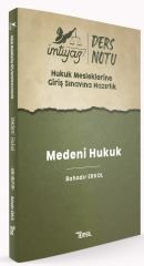 Temsil İMTİYAZ HMGS Medeni Hukuk Ders Notu - Bahadır Erkol Temsil Kitap Yayınları