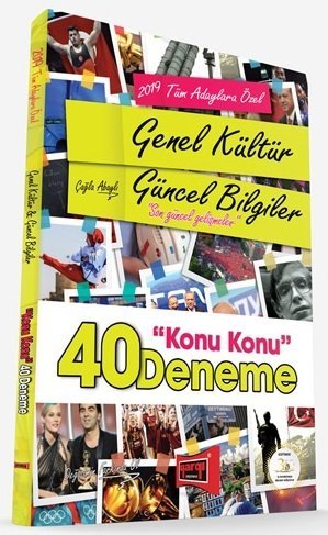 Yargı 2019 KPSS Tüm Adaylar Genel Kültür Güncel Bilgiler 40 Deneme Konu Konu Yargı Yayınları