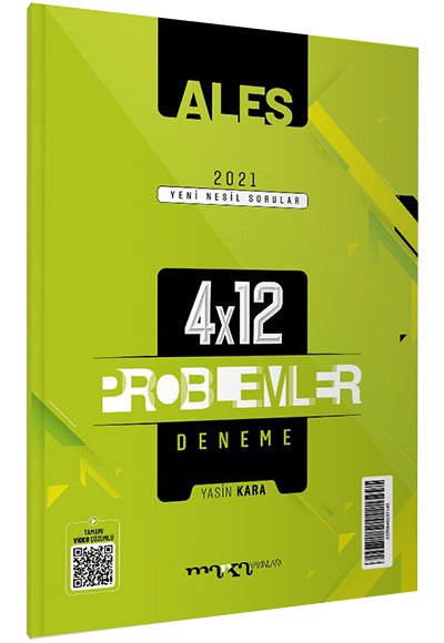 Marka 2021 ALES Problemler 4x12 Deneme Marka Yayınları