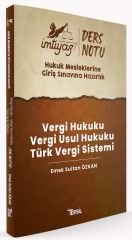 Temsil HMGS İMTİYAZ Vergi Hukuku, Vergi Usul Hukuku, Türk Vergi Sistemi Ders Notu - Emek Sultan Özkan Temsil Kitap Yayınları