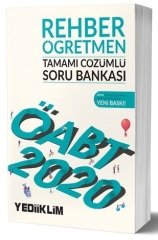 Yediiklim 2020 ÖABT Rehber Öğretmenliği Soru Bankası Çözümlü Yediiklim Yayınları