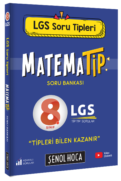 Şenol Hoca 8. Sınıf LGS Matematip Soru Bankası Şenol Hoca Yayınları