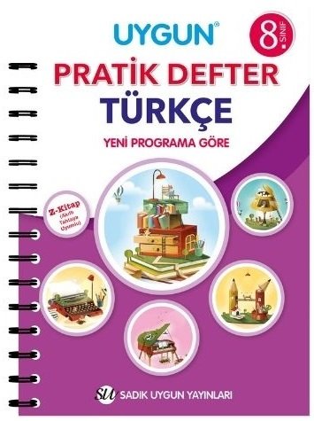 Sadık Uygun 8. Sınıf Türkçe Pratik Defter Sadık Uygun Yayınları