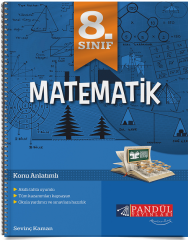 Pandül 8. Sınıf Matematik Konu Anlatımlı Defteri Pandül Yayınları