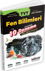 Miray YKS TYT Fen Bilimleri 10 Deneme Miray Yayınları