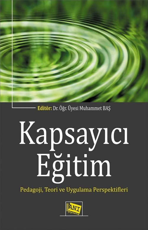 Anı Yayıncılık Kapsayıcı Eğitim - Muhammet Baş Anı Yayıncılık