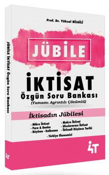 4T Yayınları KPSS A Grubu Jübile İktisat Soru Bankası - Yüksel Bilgili Bayraktar 4T Yayınları