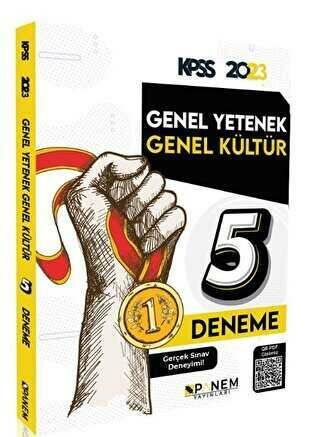 Panem 2023 KPSS Genel Yetenek Genel Kültür 5 Deneme PDF Çözümlü Panem Yayınları